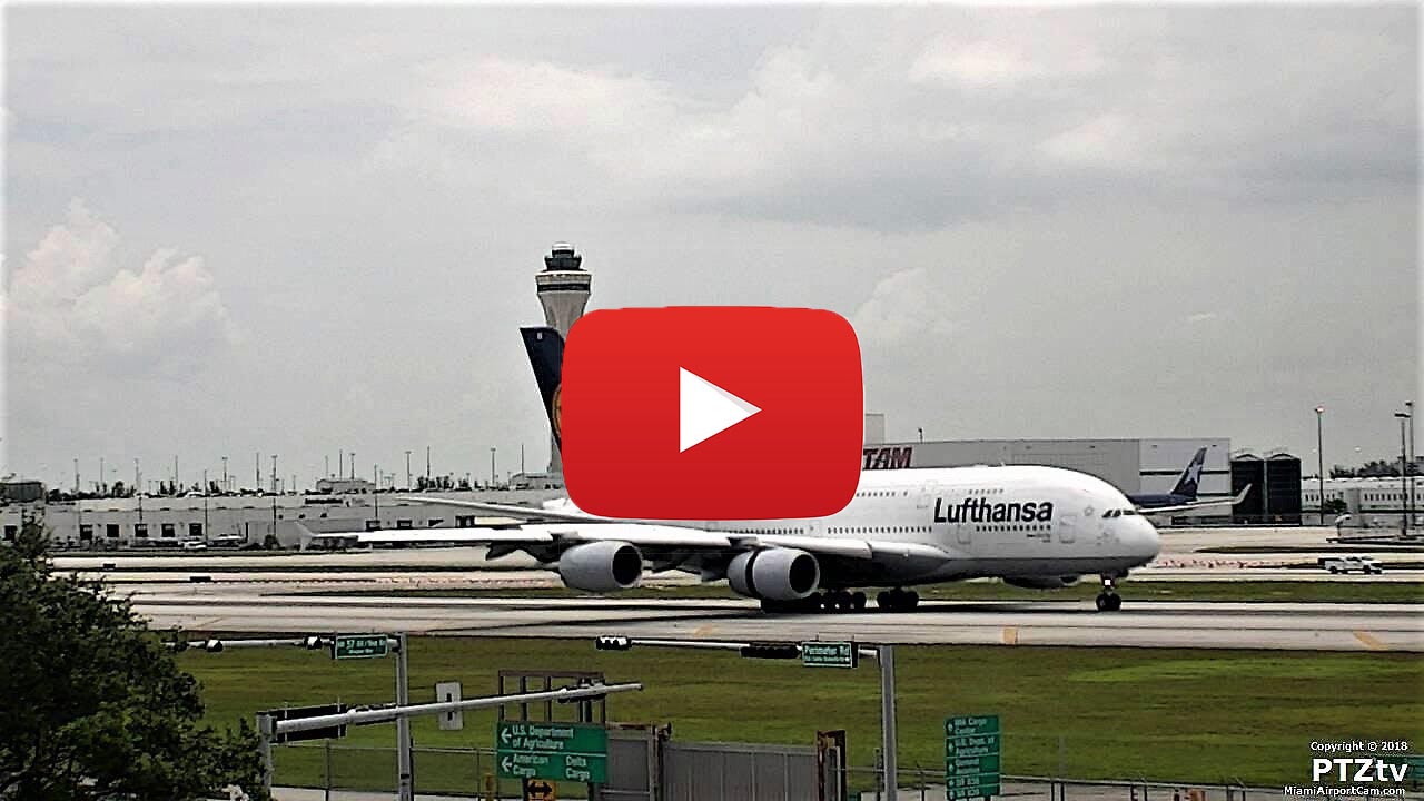 Miami Airport webcam - Airport webcams live 24/7